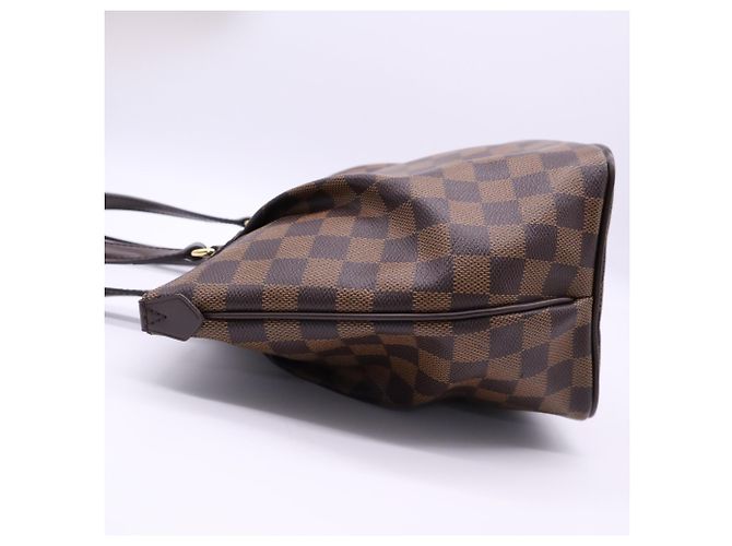 Borsa Louis Vuitton Damier Westminster PM Marrone Beige - vista 4