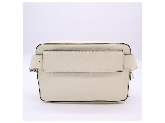 Borsa a tracolla Valextra in vitello morbido Crudo - vista 2
