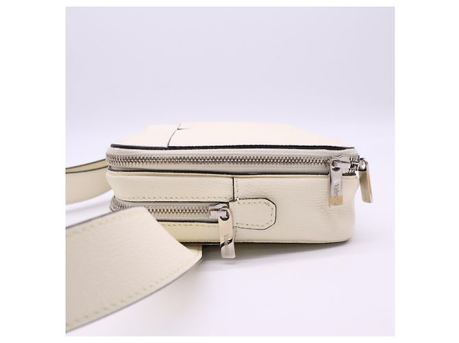 Borsa a tracolla Valextra in vitello morbido Crudo - vista 4