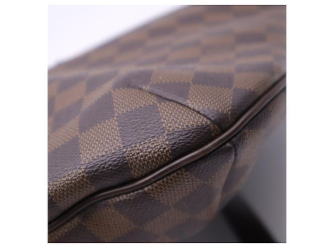 Borsa Louis Vuitton Damier Bloomsbury GM Marrone Beige - vista 10