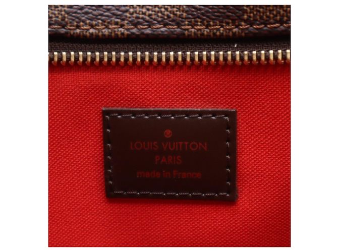 Borsa Louis Vuitton Damier Bloomsbury GM Marrone Beige - vista 15