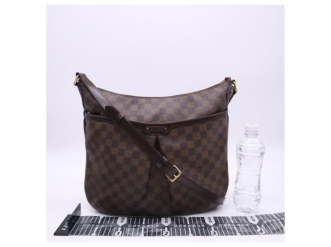 Borsa Louis Vuitton Damier Bloomsbury GM Marrone Beige - vista 3