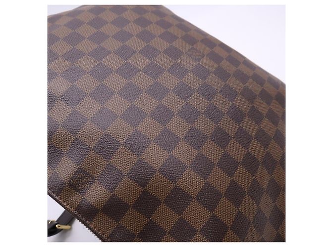 Borsa Louis Vuitton Damier Bloomsbury GM Marrone Beige - vista 4