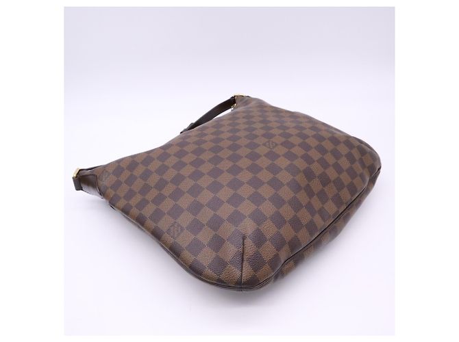 Borsa Louis Vuitton Damier Bloomsbury GM Marrone Beige - vista 6