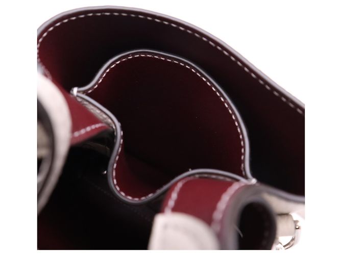 Tod's Florida Double Micro Schultertasche Beige Bordeaux - Ansicht 14