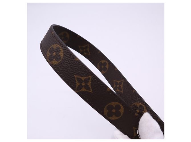 Bolso Louis Vuitton Monogram Montaigne BB Castaño Beige - vista 12