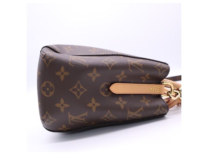 Bolso Louis Vuitton Monogram Montaigne BB Castaño Beige - vista 6