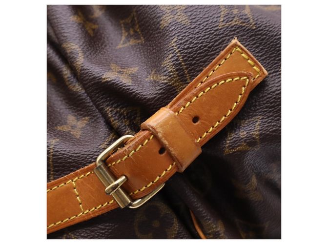 Louis Vuitton Monogram Saumur 35 Schultertasche Braun Beige - Ansicht 11