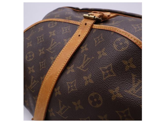 Louis Vuitton Monogram Saumur 35 Schultertasche Braun Beige - Ansicht 4
