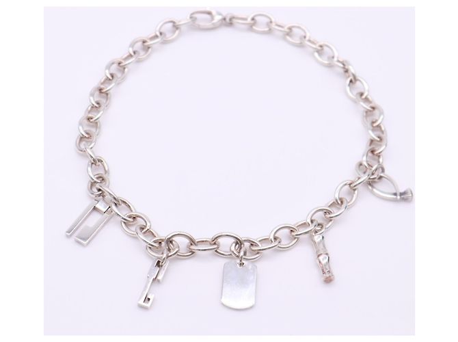 Collar de 5 dijes Gucci en Silver Plata - vista 3