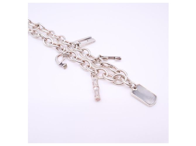 Collar de 5 dijes Gucci en Silver Plata - vista 6