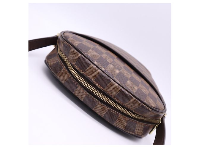 Borsa a tracolla Louis Vuitton Damier Ipanema PM Marrone Beige - vista 8