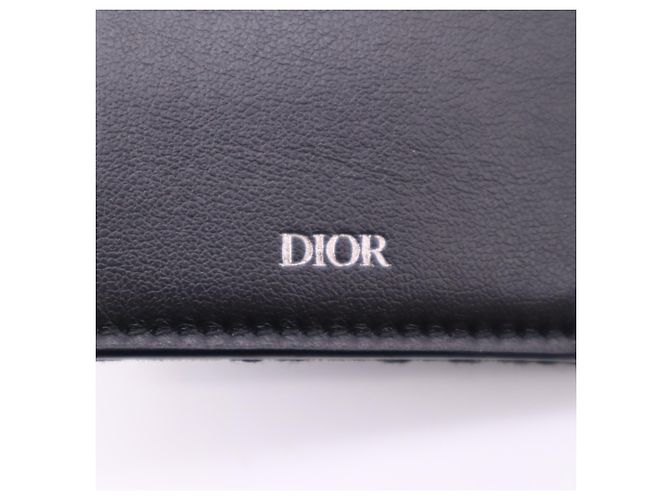 Cartera larga vertical Christian Dior Oblique Jacquard Negro - vista 17
