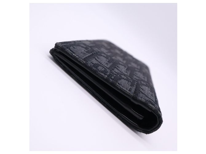 Cartera larga vertical Christian Dior Oblique Jacquard Negro - vista 6