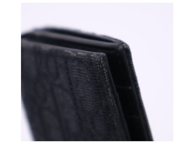 Cartera larga vertical Christian Dior Oblique Jacquard Negro - vista 7