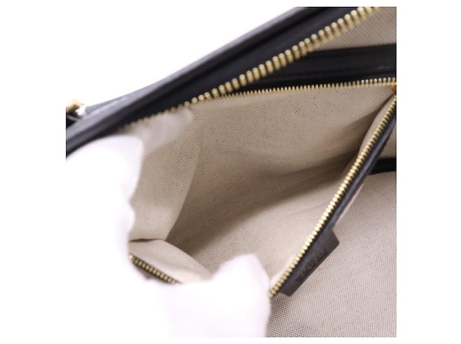 Gucci GG Embossed Star Handtasche Medium Braun Beige - Ansicht 18