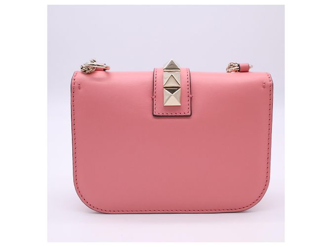 Borsa a tracolla Valentino Rockstud Glam Rock Rosa - vista 2