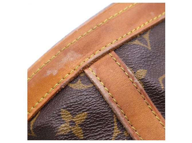 Borsa Louis Vuitton Monogram Bucket GM Marrone Beige - vista 11