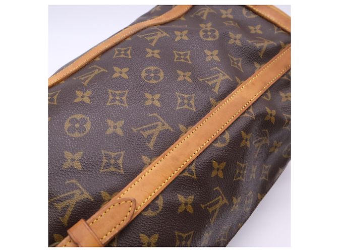 Borsa Louis Vuitton Monogram Bucket GM Marrone Beige - vista 4