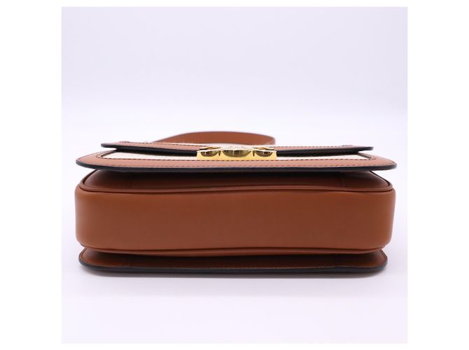 Céline Celine Classic Triomphe Medium Schultertasche Braun Beige - Ansicht 7