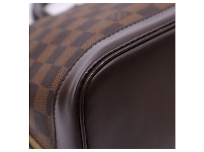 Borsa Louis Vuitton Damier Alma PM Marrone Beige - vista 10
