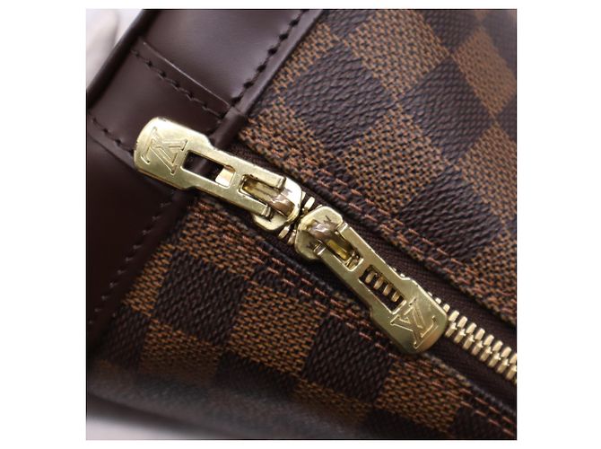 Borsa Louis Vuitton Damier Alma PM Marrone Beige - vista 11