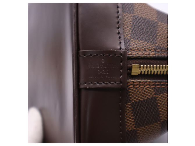 Borsa Louis Vuitton Damier Alma PM Marrone Beige - vista 15