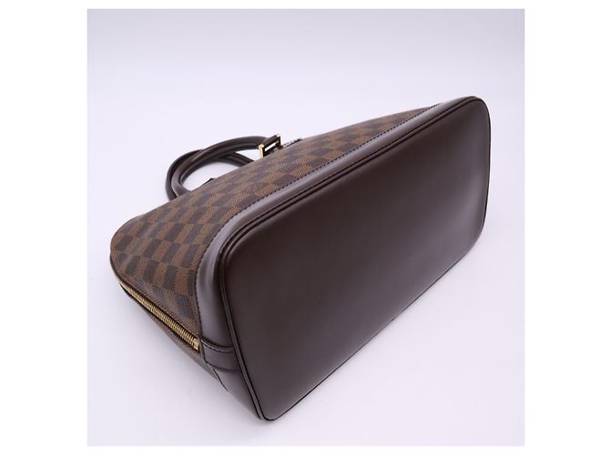 Borsa Louis Vuitton Damier Alma PM Marrone Beige - vista 5
