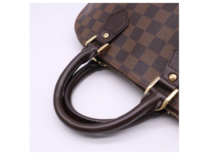 Borsa Louis Vuitton Damier Alma PM Marrone Beige - vista 8