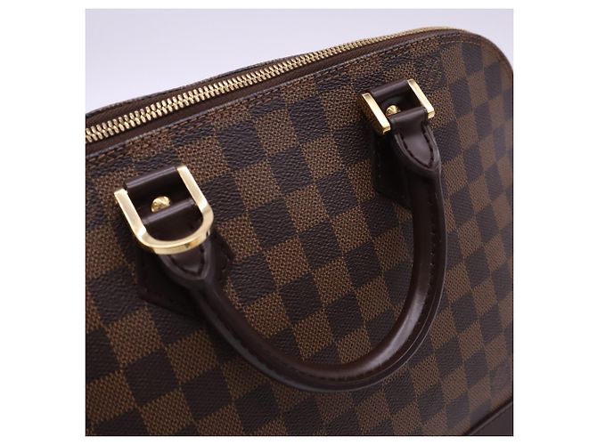 Borsa Louis Vuitton Damier Alma PM Marrone Beige - vista 9