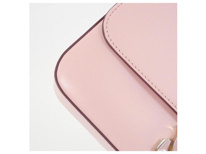 Borsa a tracolla Cartier C DE CARTIER in vitello rosa - vista 4