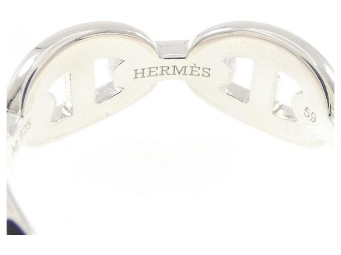 Ring Anello Hermès Chaine d'Ancre Enchainée - vista 3