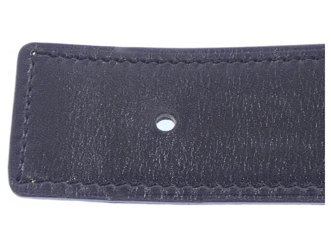 Hermès Hermes 32mm Reversible Belt Black Blue - view 3
