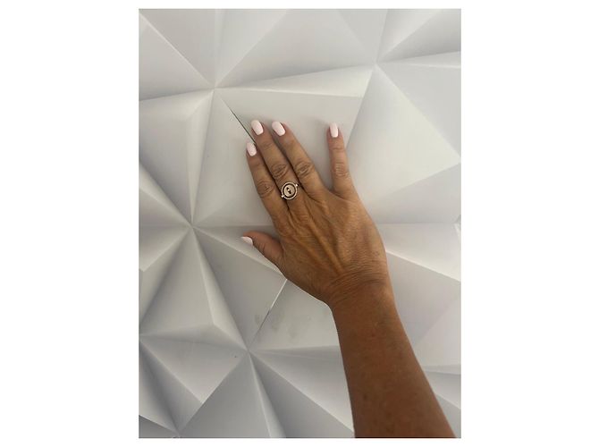 Messika Lucky Move Ring aus Weißgold mit Diamanten Pink Golden - Ansicht 6