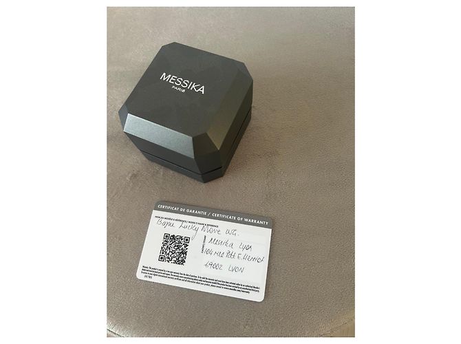 Messika Lucky Move Ring aus Weißgold mit Diamanten Pink Golden - Ansicht 9