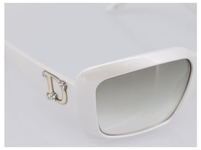 Gafas de sol Christian Dior plástico White Auth BA15749 Blanco - vista 8