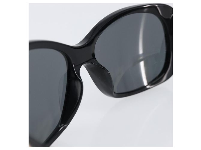 CHANEL Sonnenbrille Kunststoff Black CC Auth BA15678V Schwarz - Ansicht 12