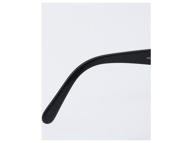 CHANEL Sonnenbrille Kunststoff Black CC Auth BA15678V Schwarz - Ansicht 15