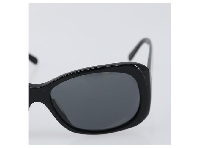 CHANEL Sonnenbrille Kunststoff Black CC Auth BA15678V Schwarz - Ansicht 7