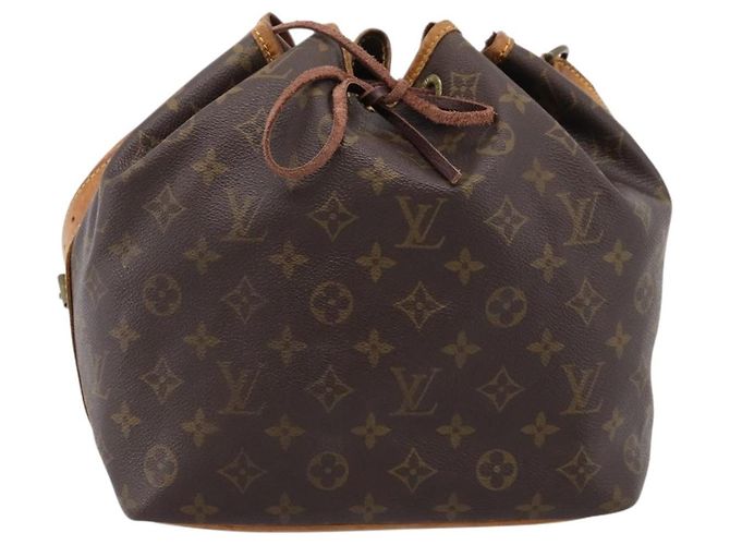 LOUIS VUITTON Monogram Petit Noe Shoulder Bag M42226 LV Auth 203276 Monogramma - vista 2