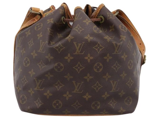 LOUIS VUITTON Monogram Petit Noe Shoulder Bag M42226 LV Auth 203276 Monogramma - vista 3
