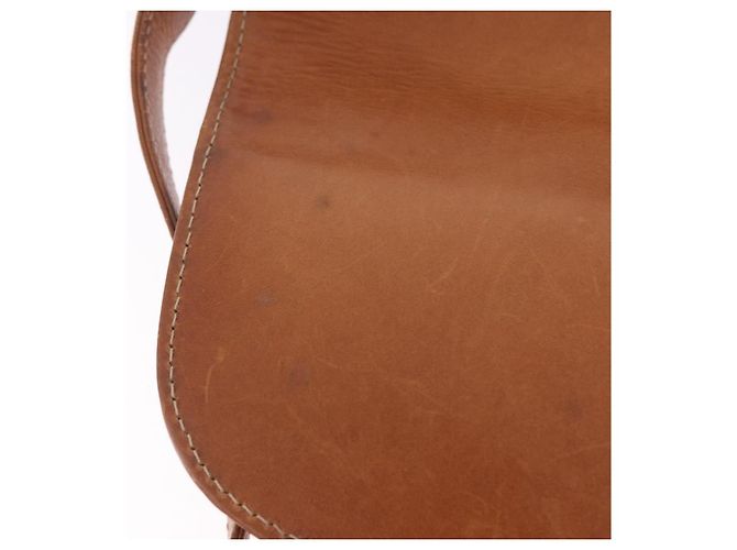 16 Céline Borsa a tracolla CELINE Macadam Canvas PVC Leather Brown Gold Auth 200927 Marrone D'oro - vista 23