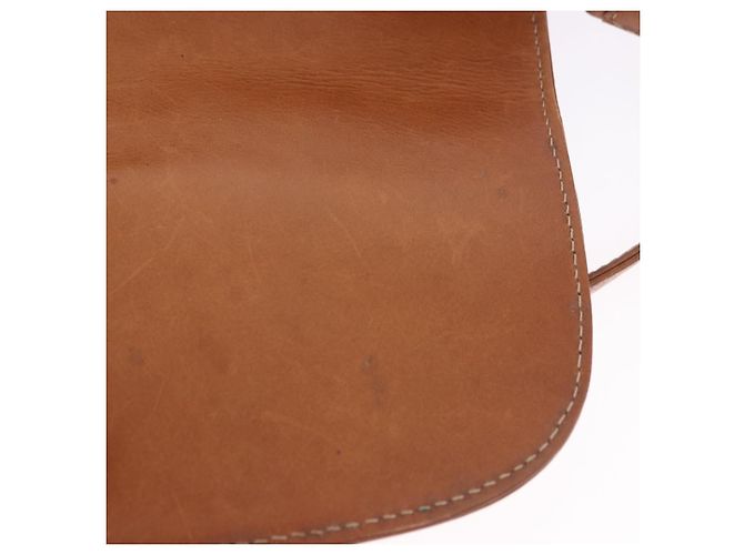 16 Céline Borsa a tracolla CELINE Macadam Canvas PVC Leather Brown Gold Auth 200927 Marrone D'oro - vista 24