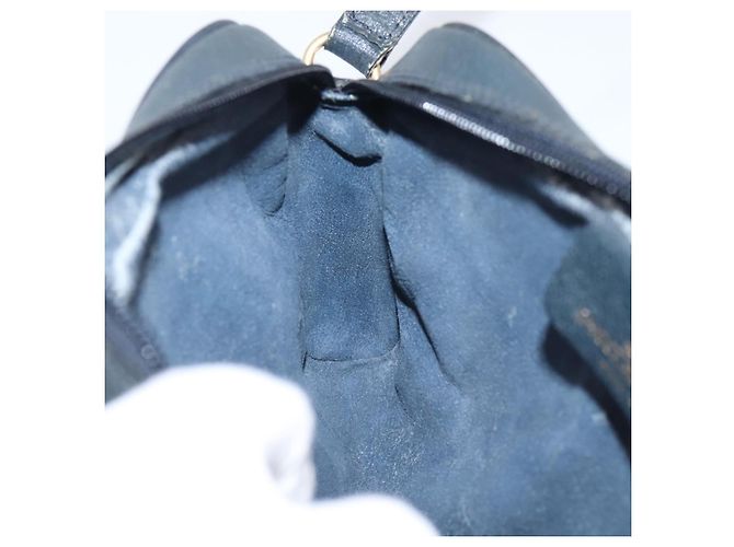 Borsa a tracolla GUCCI GG Supreme Sherry Line PVC Navy Gold 116 02 089 Auth 203358 Blu navy - vista 19