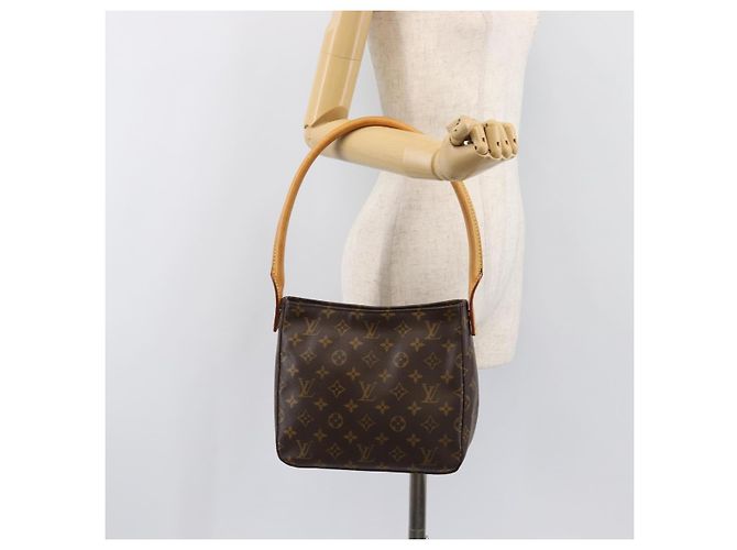 LOUIS VUITTON Monogram Looping MM Schultertasche M51146 LV Auth 202995V Monogramm - Ansicht 23