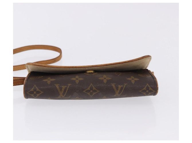 LOUIS VUITTON Monogram Pochette Twin PM Shoulder Bag M51854 LV Auth ti3996 Monogramma - vista 13