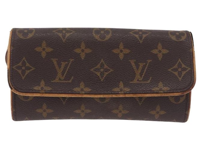 LOUIS VUITTON Monogram Pochette Twin PM Shoulder Bag M51854 LV Auth ti3996 Monogramma - vista 2