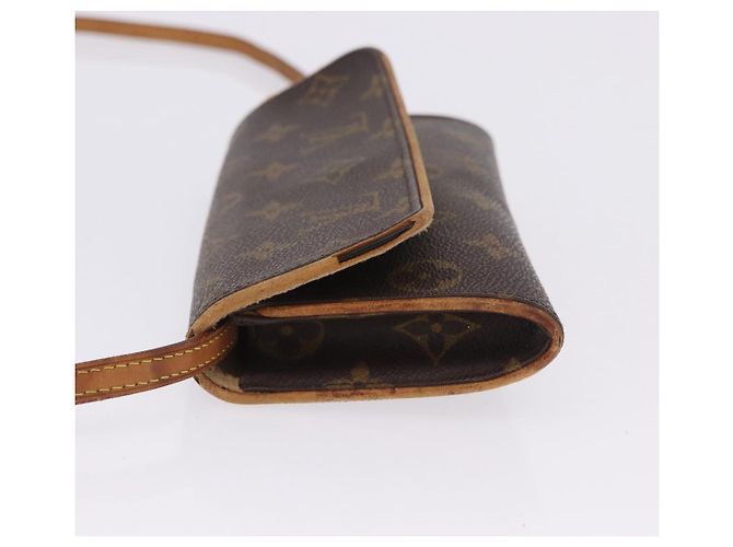 LOUIS VUITTON Monogram Pochette Twin PM Shoulder Bag M51854 LV Auth ti3996 Monogramma - vista 6
