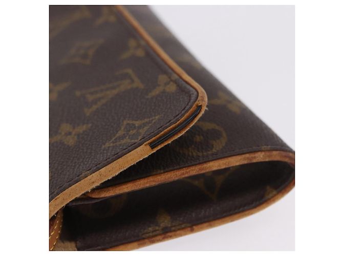 LOUIS VUITTON Monogram Pochette Twin PM Shoulder Bag M51854 LV Auth ti3996 Monogramma - vista 7