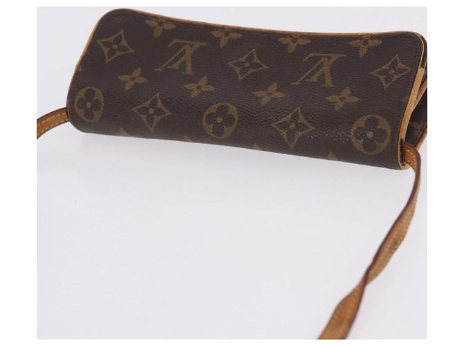 LOUIS VUITTON Monogram Pochette Twin PM Shoulder Bag M51854 LV Auth ti3996 Monogramma - vista 8